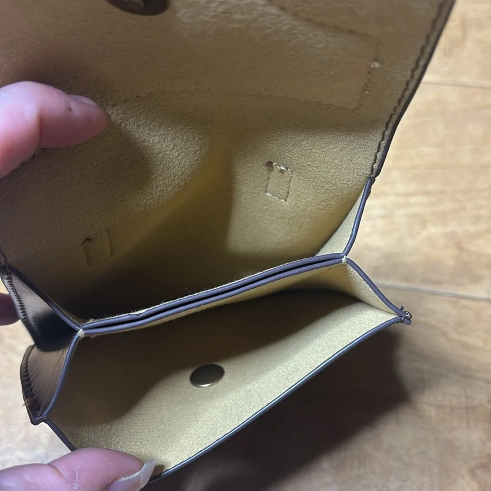 Brown Leather Alternative Satchel | Travel Bag Cell Phone Holder & Wallet Unisex